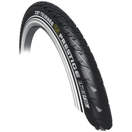 Opona Tournée Prestige 28 X 1.50" / 40-622 Mm - Czarna Z Odblaskiem