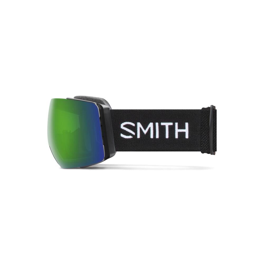 SMITH IO Masque de ski MAG XL - BLACK 22 CHROMAPOP SUN GREEN MIRROR 2/6