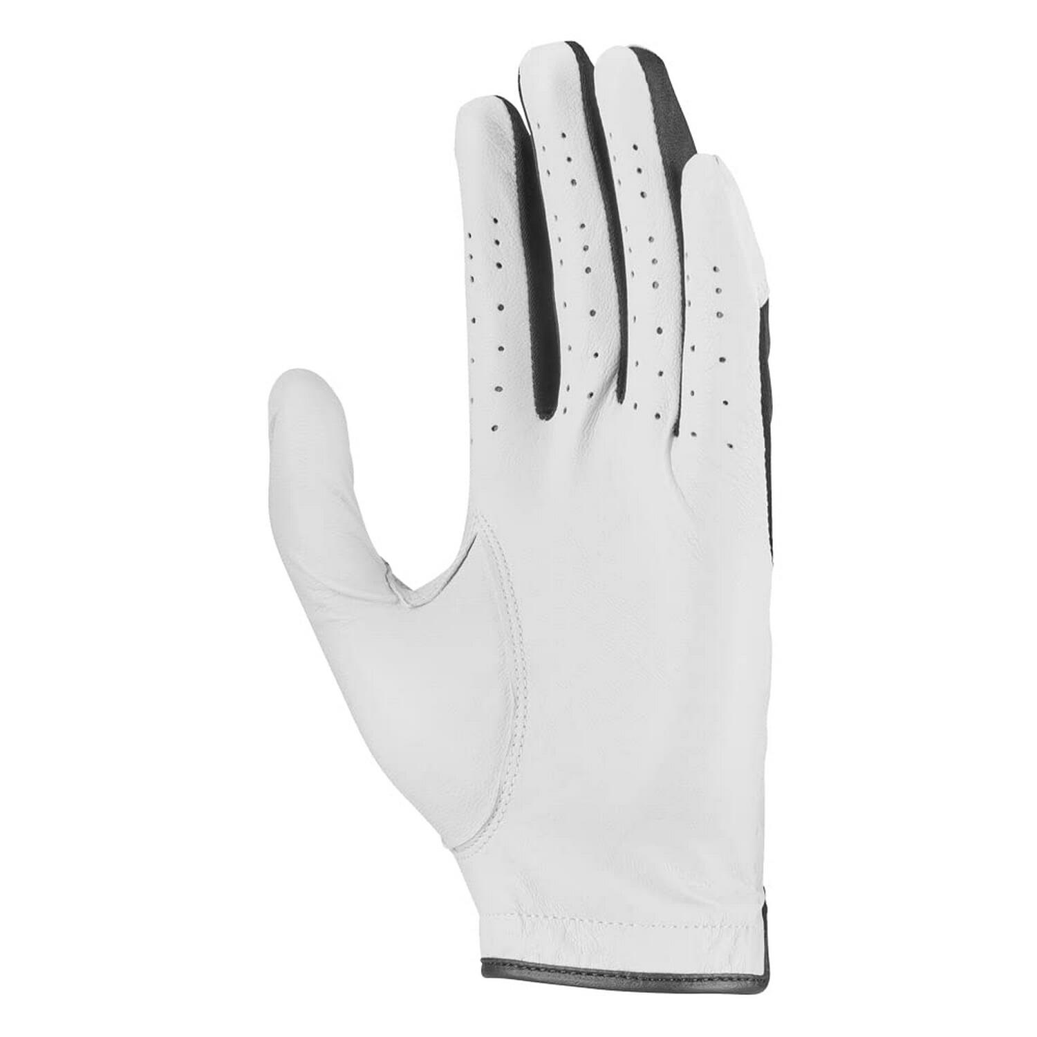 "Tech Extreme VII" Linkshänder GolfHandschuh für , Leder Herren Weiß 2/3