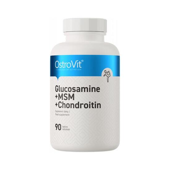 OstroVit Glucosamine + MSM + Chondroitin + Vitamin C (90 Tabs) Unflavoured