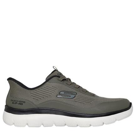 Zapatilla Hombre Skechers Slip-ins Summits Leyter Malla Kaki