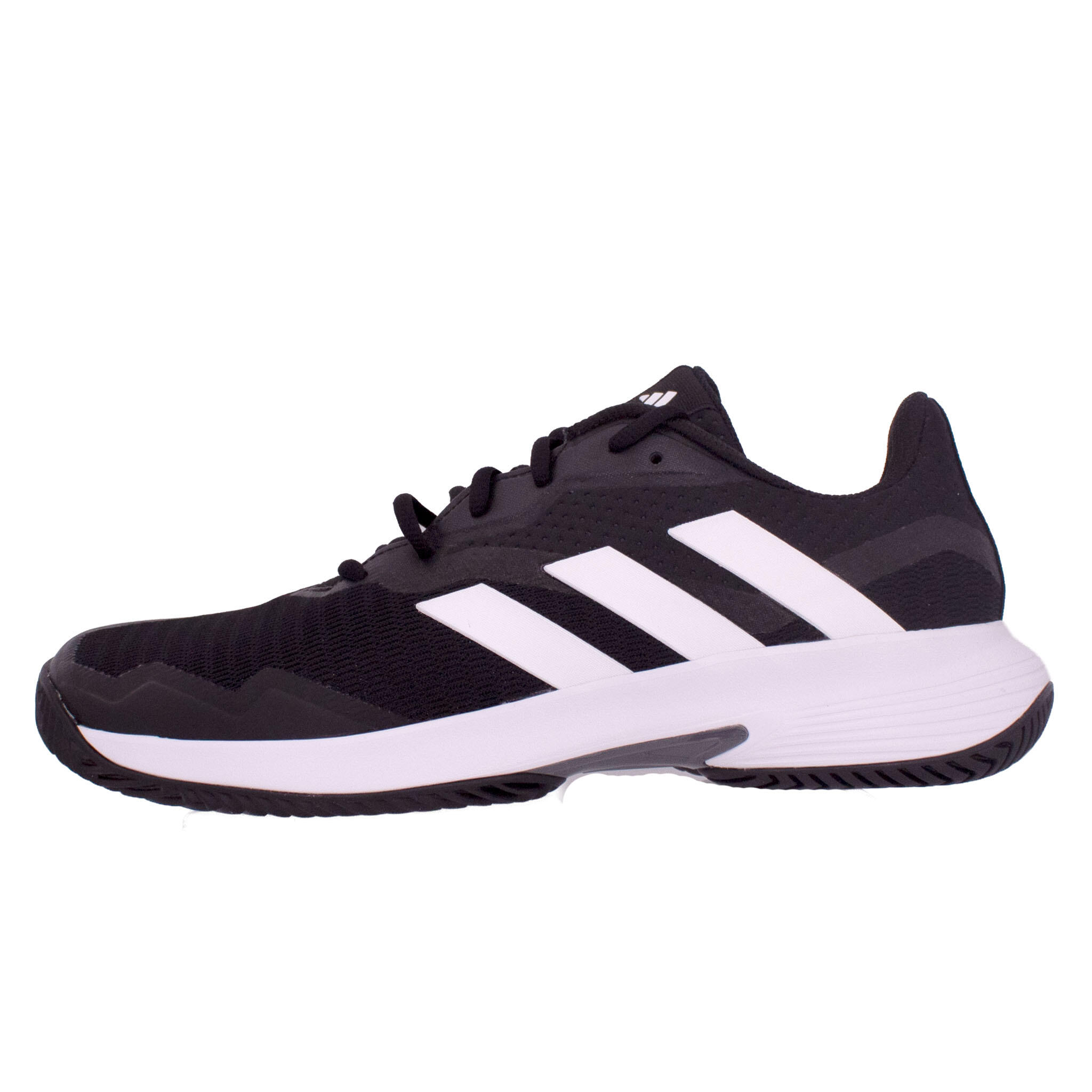 Tennis-Schuhe Courtjam Control in Schwarz 1/4