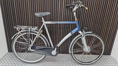 Batavus weekend | gebruikt | 3 maanden garantie | heren grijsblauw 65cm
