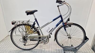Koga miyata | gebruikt | 3 maanden garantie | 28 inch | grijs / blauw 54cm