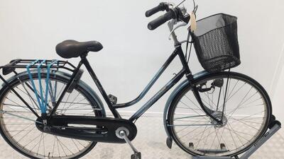 Gazelle primeur | gebruikt | 3 maanden garantie | 28 inch blauw\ zwart 54cm