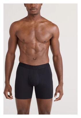 Boxer Saxx Droptemp Cooling Cotton Negro 2/4