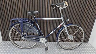 Batavus holiday | gebruikt | 3 maanden garantie | heren grijs/blauw 58cm