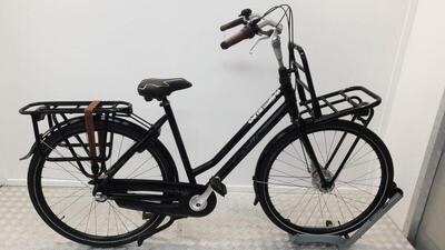 Gazelle miss grace | gebruikt | 3 maanden garantie | 28 in dames zwart 55cm