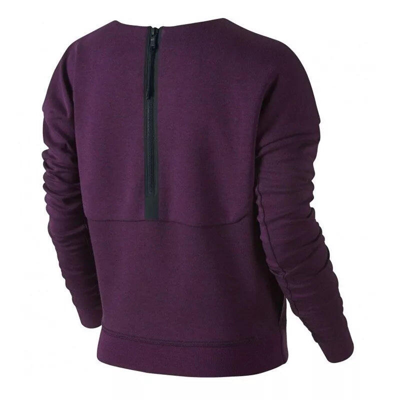 Felpa Nike SWEAT FEMME TECH FLEECE CREW NIKE 2/3