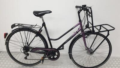 Batavus allure | gebruikt | 3 maanden garantie | 28 inch | paars/zwart 54cm