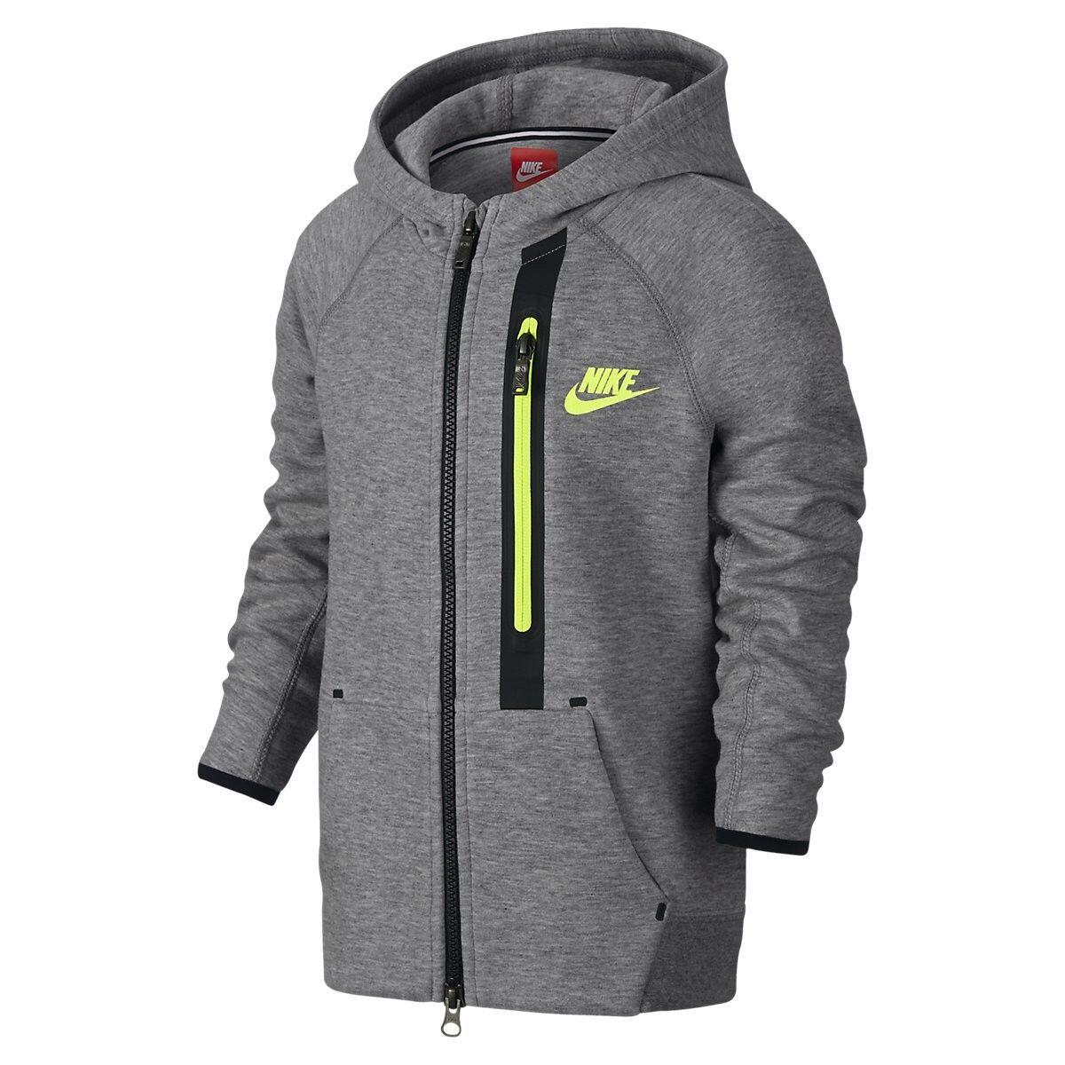 Nike - Sweat Nike Enfant Cadet Tech Fleece Full-zip Hoodie - Sweat-shirt - Gris - Decathlon