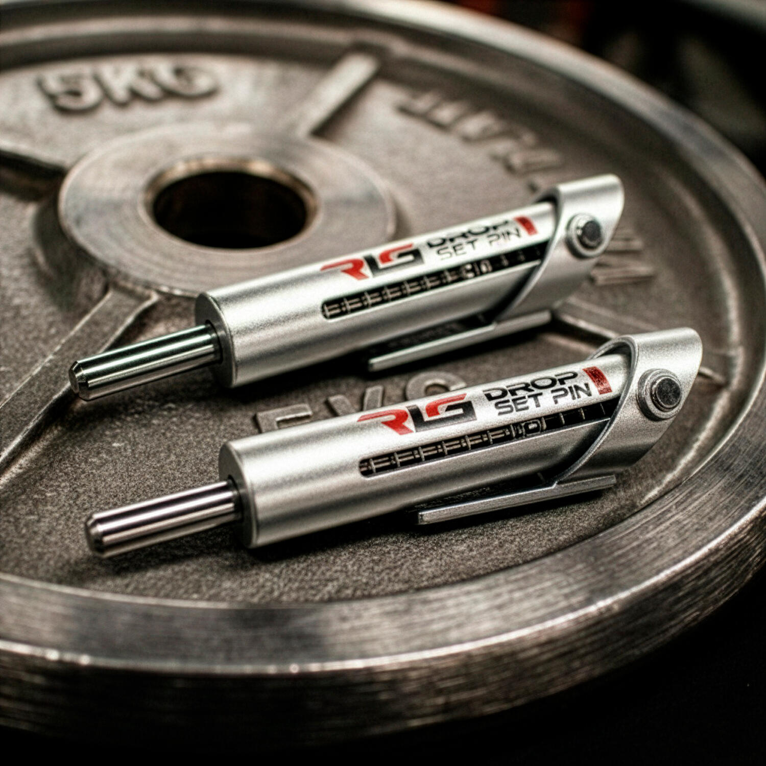 Pinos automáticos Drop Set Pins alumínio Pacote 2 unidades, “diâmetro 7,8 mm” 3/5