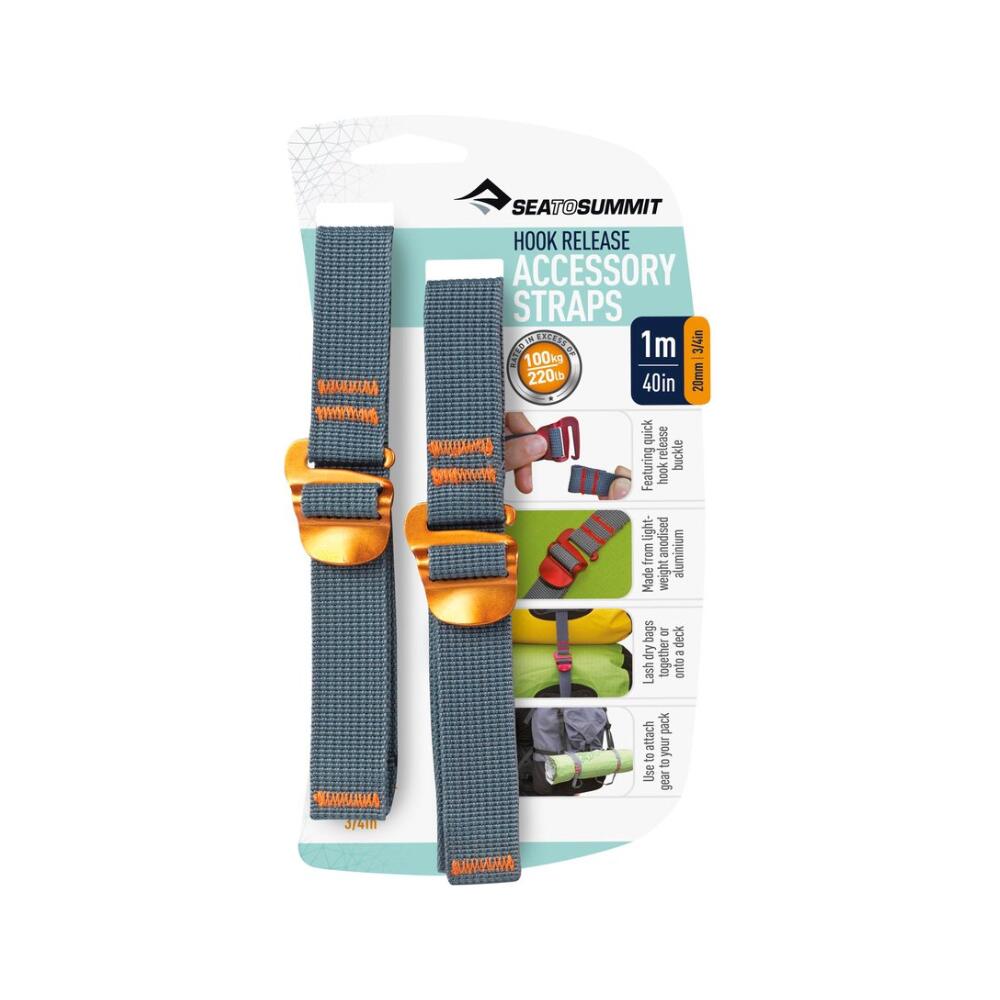 Sea to Summit Accessory Straps Hook Release 20mm - 1m 2/7