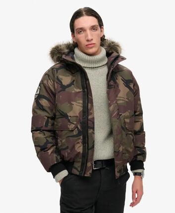 Bomberjacke aus Kunstpelz Everest