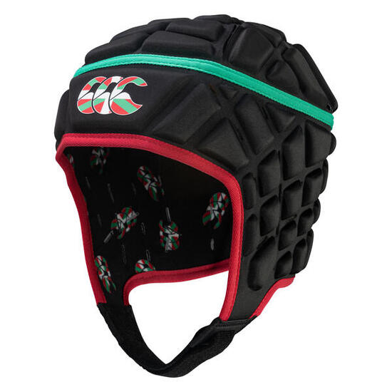 Casque de rugby pour Enfant Raze Canterbury Pays Basque Noir