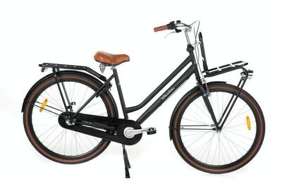 Wheeler cargo, zwart - framemaat 50 cm, 3 versnellingen