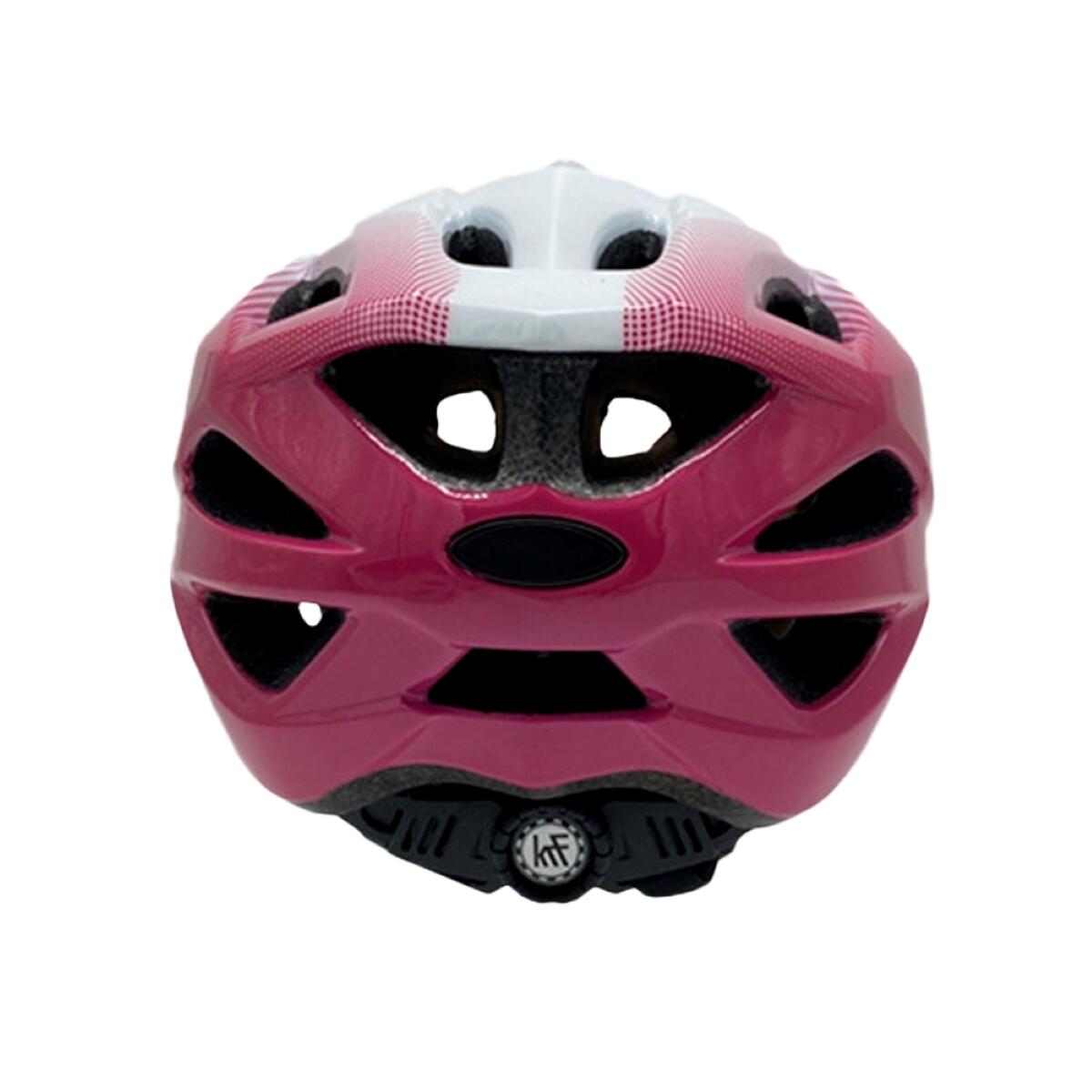 Capacete KRF Quick Rosa para Patinação e Ciclismo 3/4