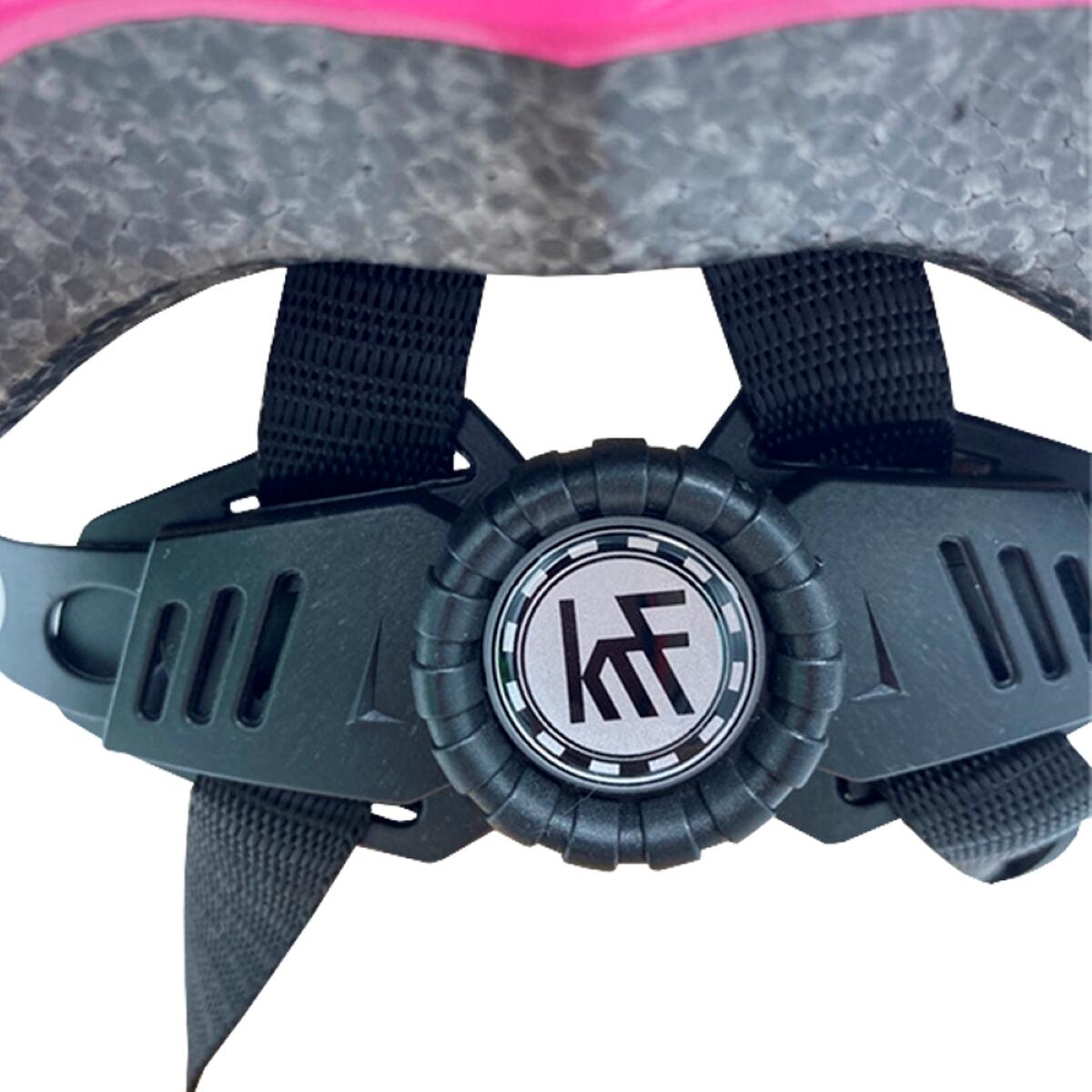 Capacete KRF Quick Rosa para Patinação e Ciclismo 4/4