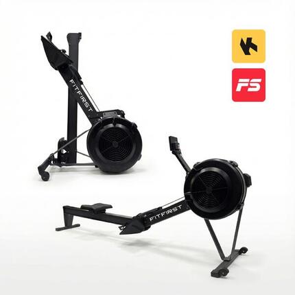AirRower avec applications d’entraînement, pliable et déplaçable