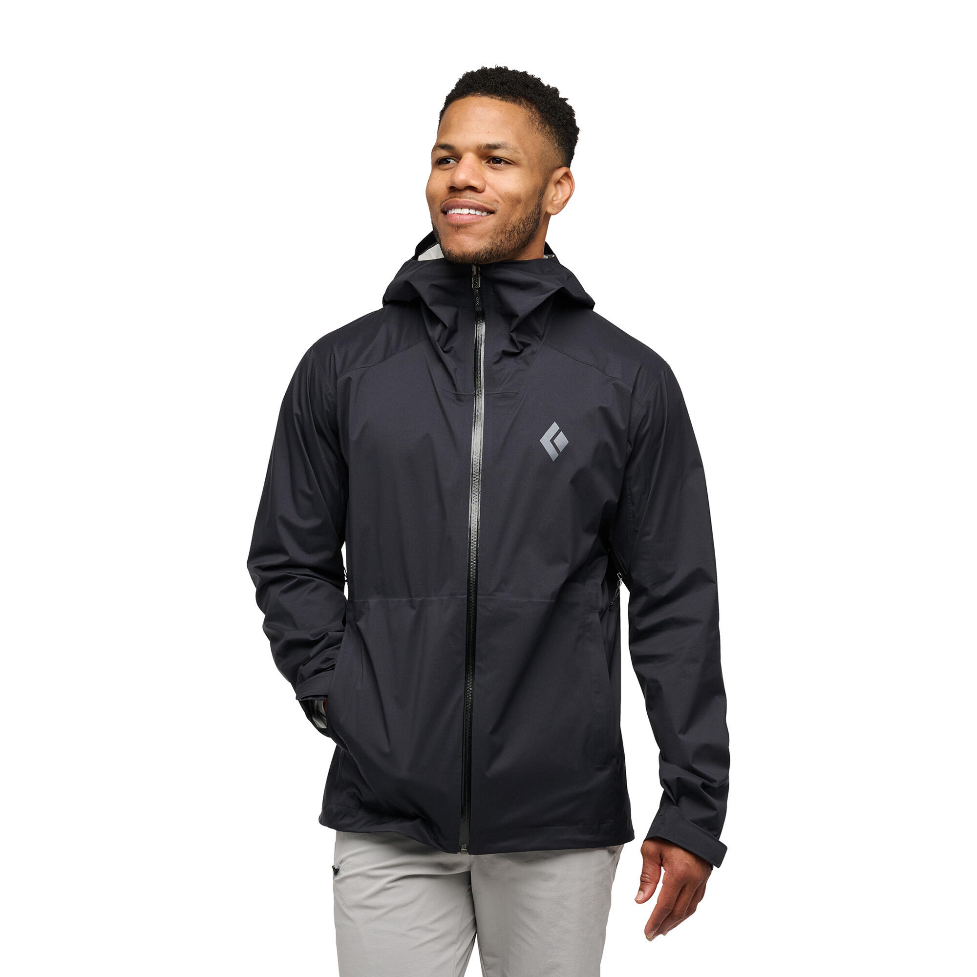 Casaco impermeável masculino Black Diamond Fineline Stretch 5/5