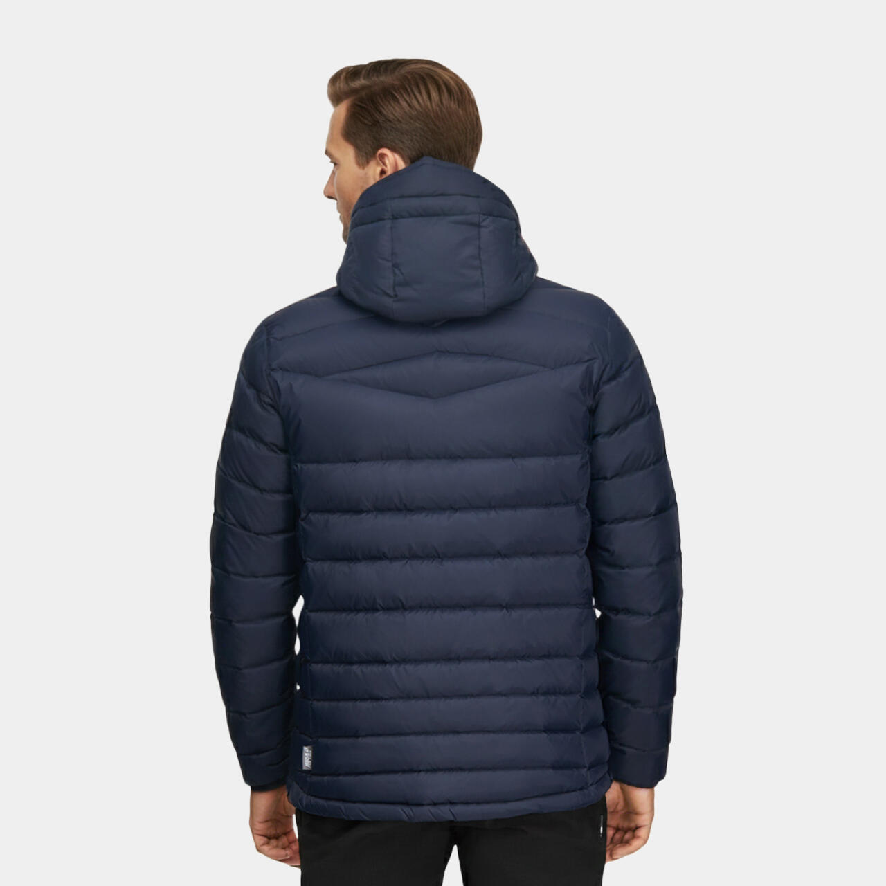 Doudoune en duvet de trek montagne Alpinus Monviso - Homme 2/7