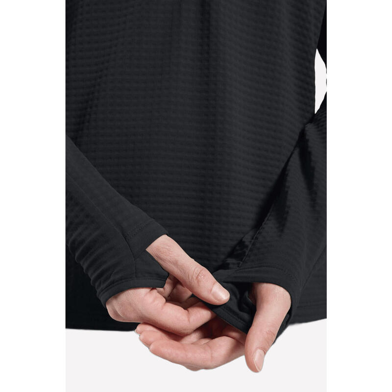 ODLO Odlo Mid Layer 1/2 Zip Essential Thermal  ZWART L