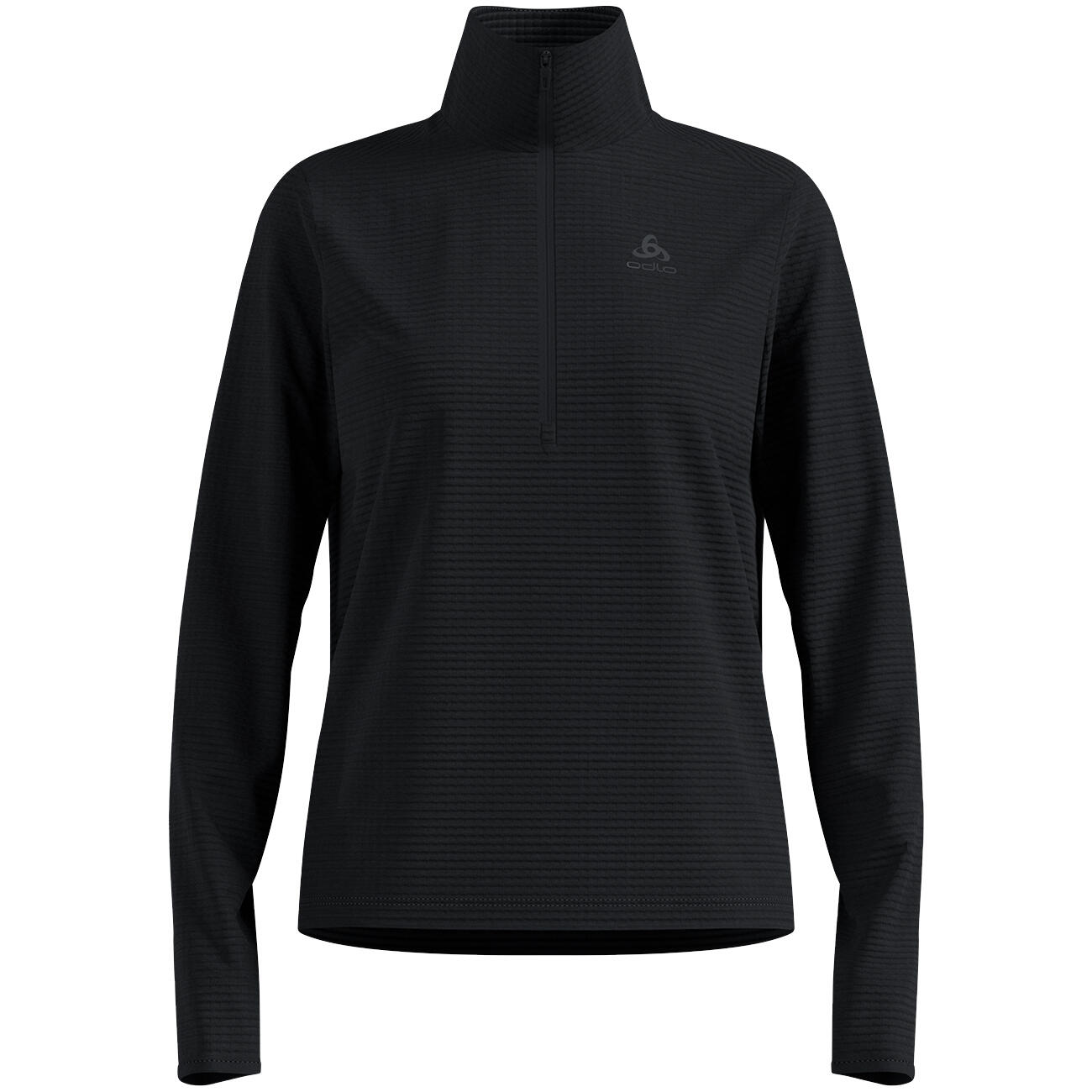 ODLO Odlo Mid Layer 1/2 Zip Essential Thermal  ZWART M 7/7