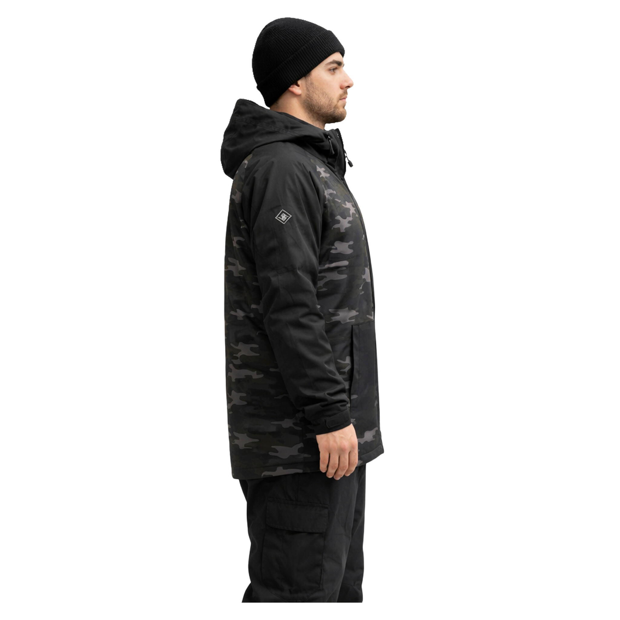 Light Ski-/Snowboardjacke Rail | Herren| Camo/Black 3/3