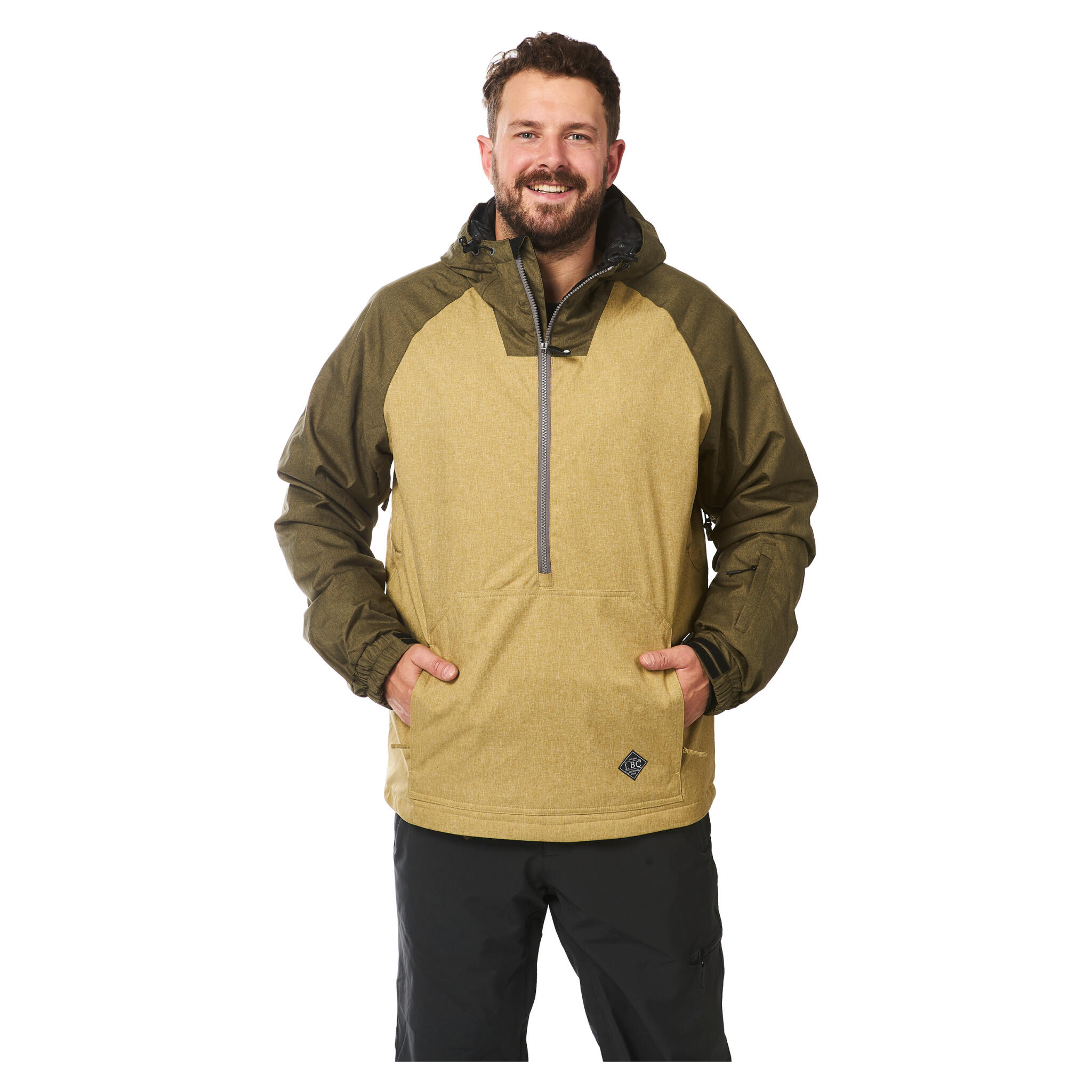 Light Ski-/Snowboardjacke Rail | Herren| Cumin/Olive 2/6