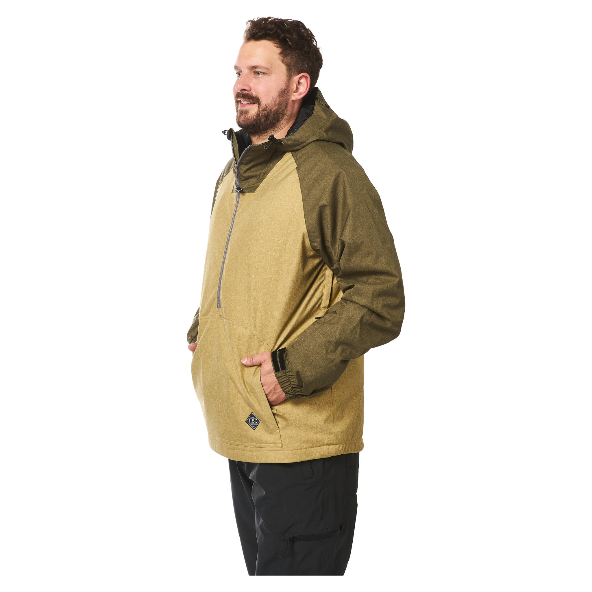 Light Ski-/Snowboardjacke Rail | Herren| Cumin/Olive 4/6