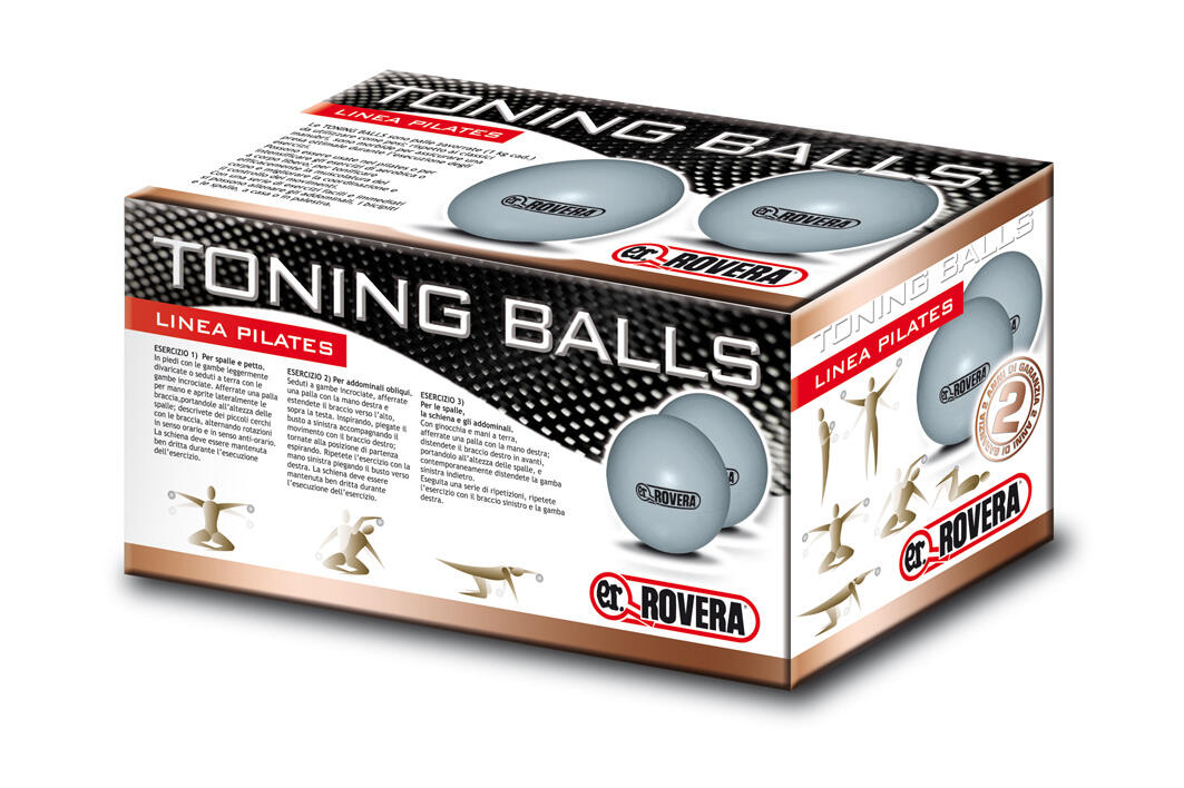 Balles de tonification souples - Balles lestées de 1 kg chacune pour Pilates 3/3