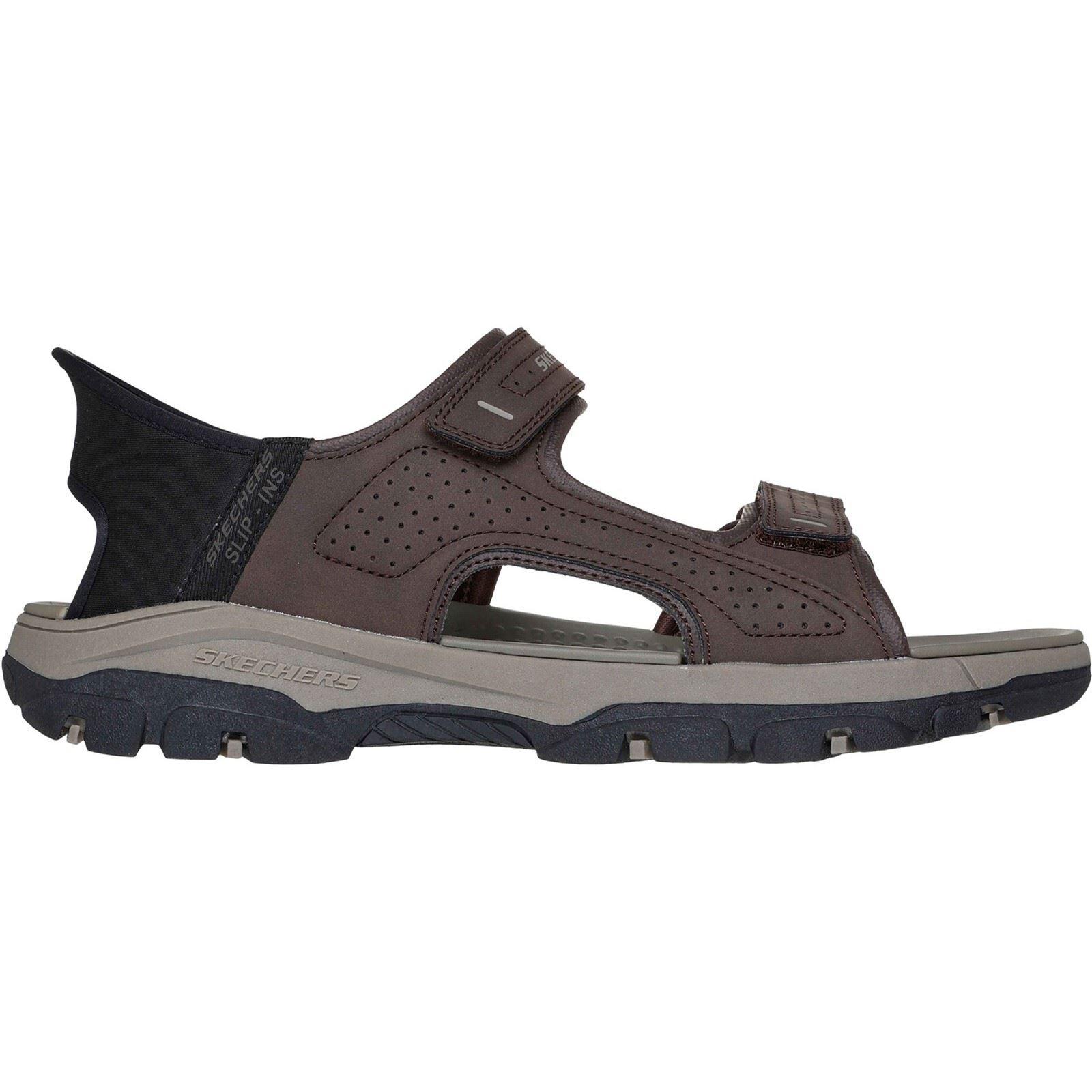 Sandálias Skechers Homem Slip-ins Relaxed Fit Tresmen Reece Chocolate 5/5