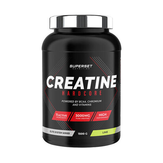 Créatines | Creatine Hardcore (1,5kg) | Lime