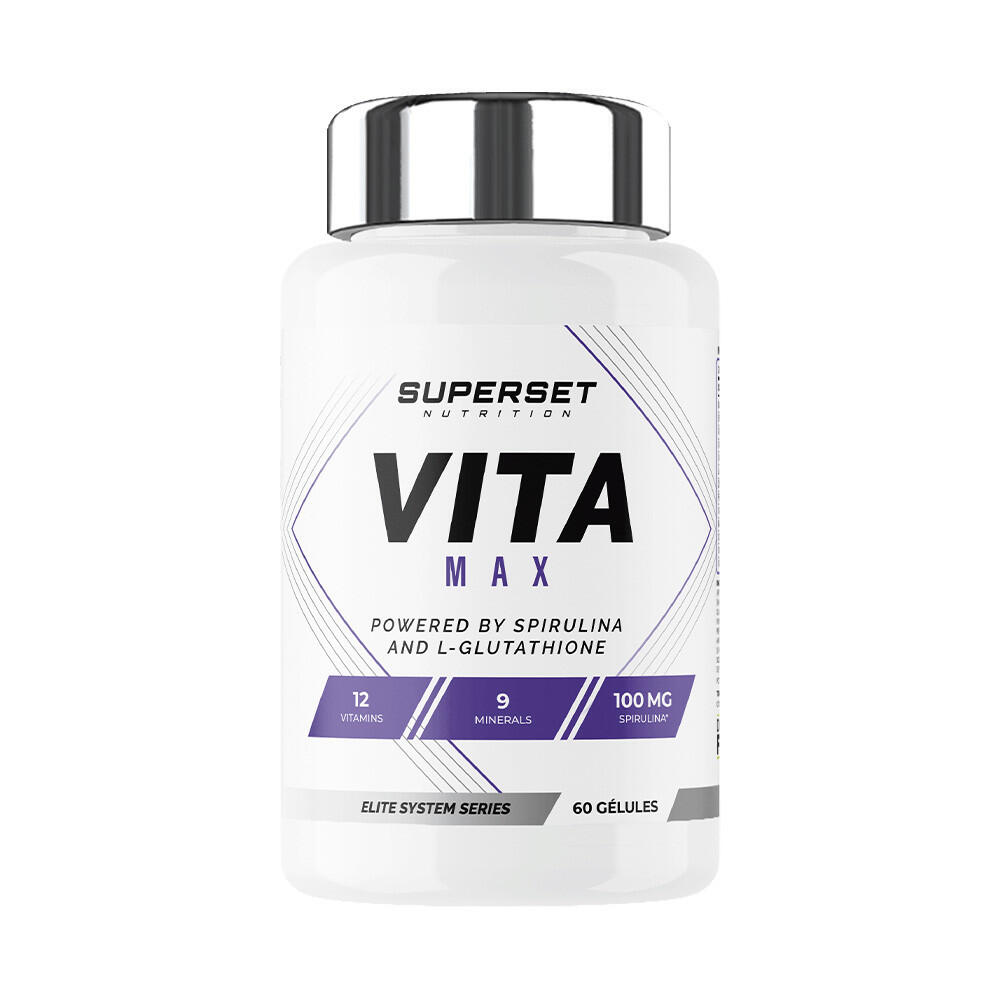 Superset Nutrition - Multivitamines | Vita Max (60 Caps) - Vitamines - No Size - Decathlon