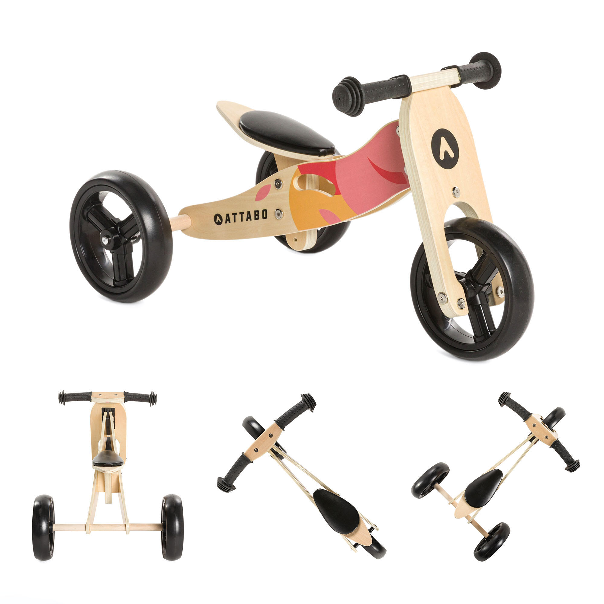 Draisienne ATTABO Ride 2en1 7" 1/7