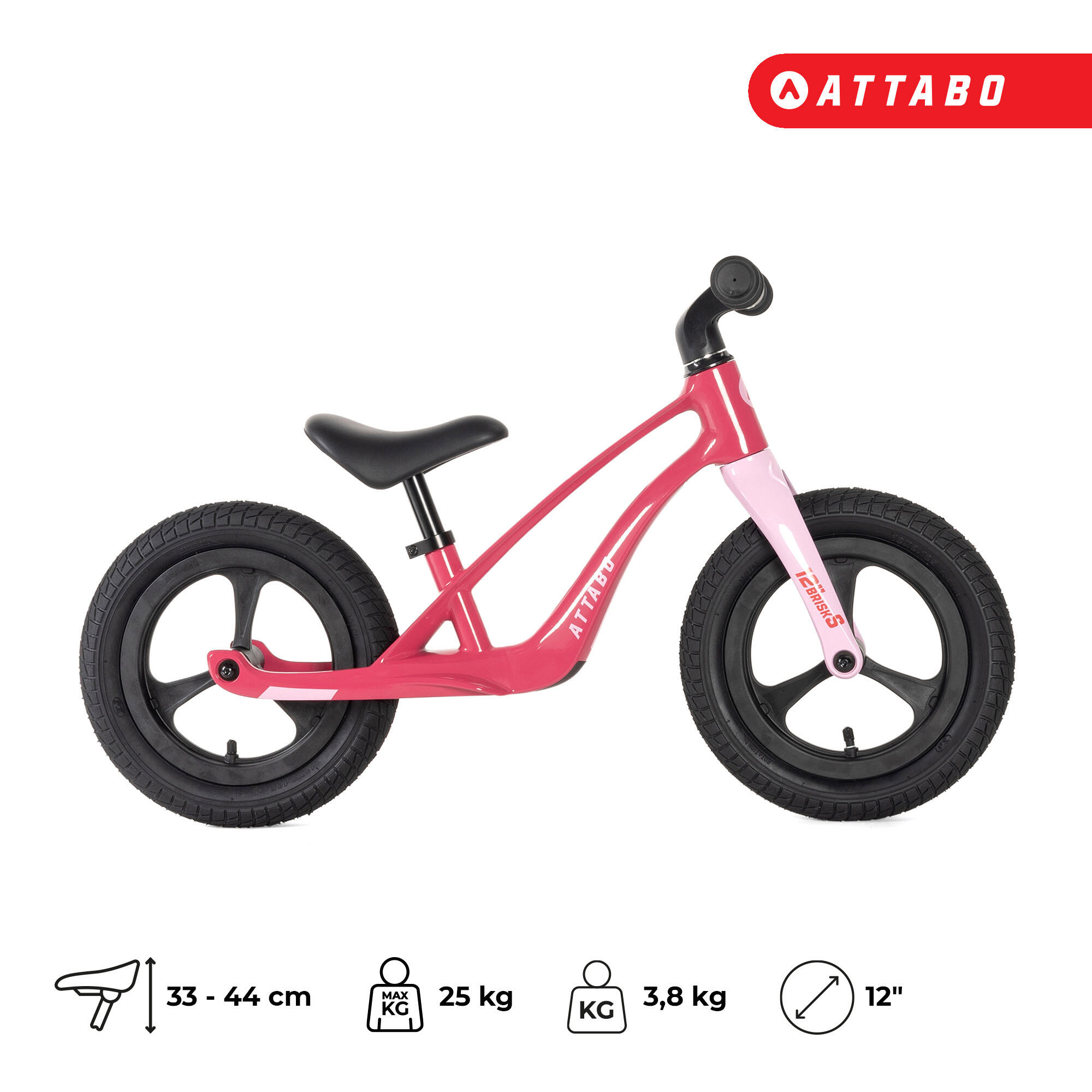 Bicicletta senza pedali ATTABO Brisk S 6/7