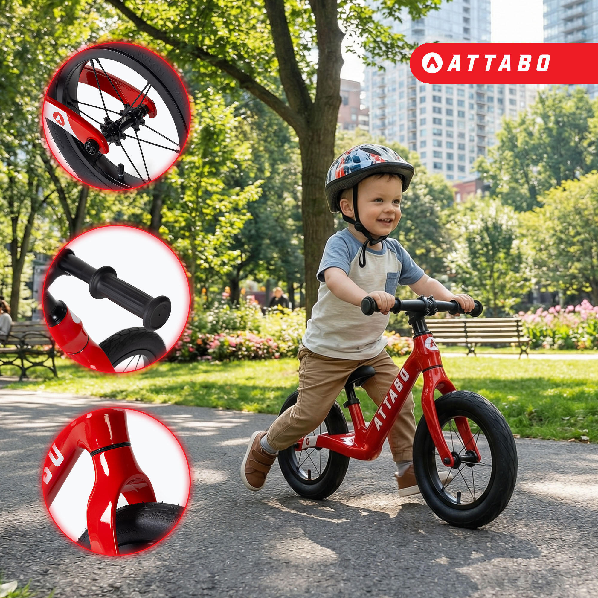 Bicicletta senza pedali ATTABO Brisk 5/7
