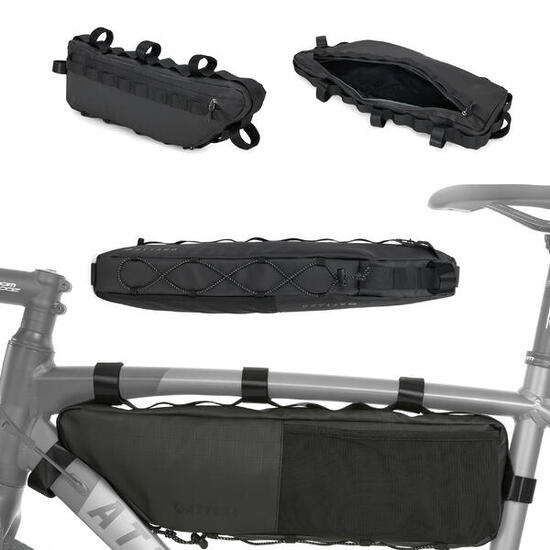 Borsa da bici sotto telaio ATTABO Underra L 4 l nero 4 l