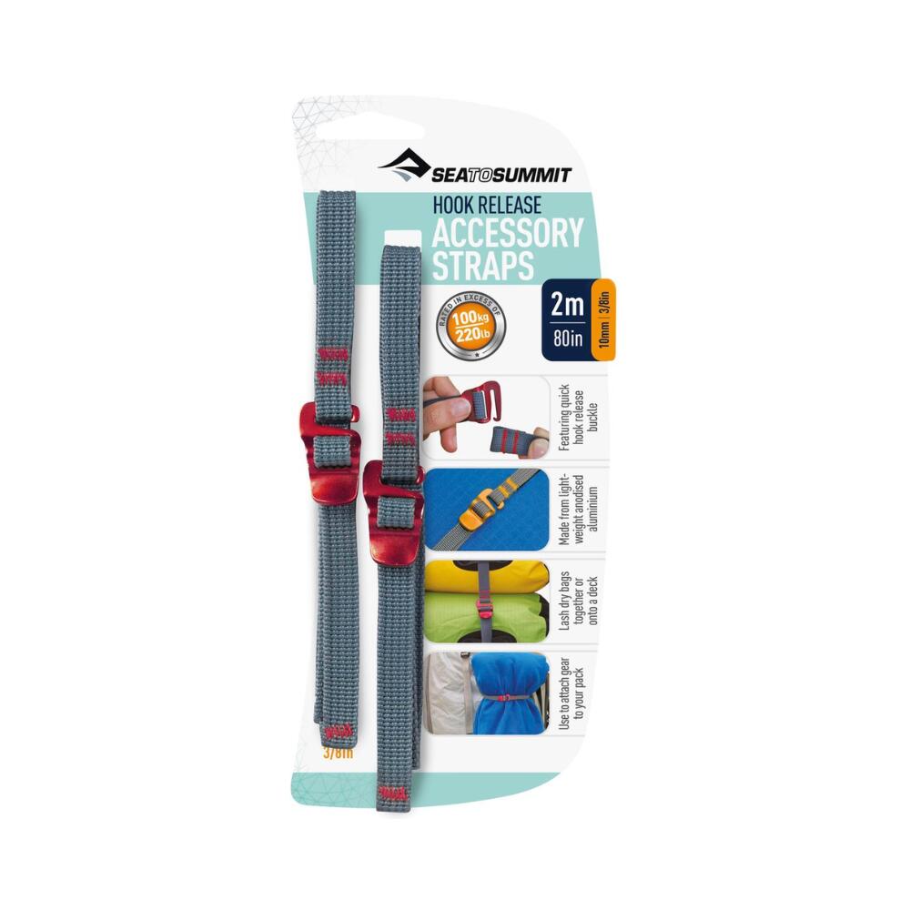 Correa de sujeción Sea to Summit Hook Release 10mm 2m - Gris 2/5