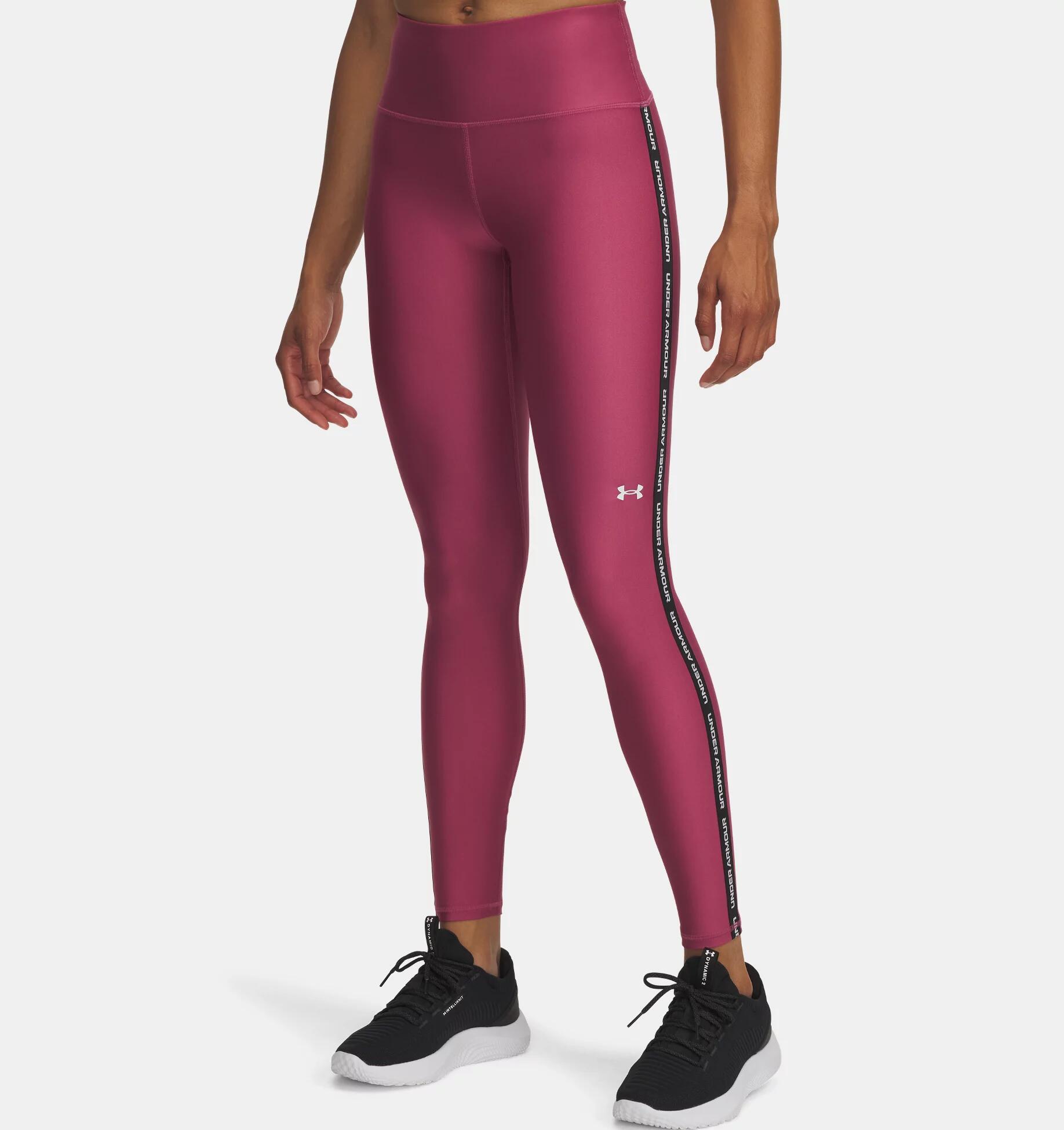 Legíny na jógu a pilates s vysokým pasem Under Armour Tape 2/4