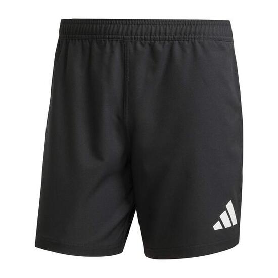 Short de rugby adidas JJ9286 noir/blanc