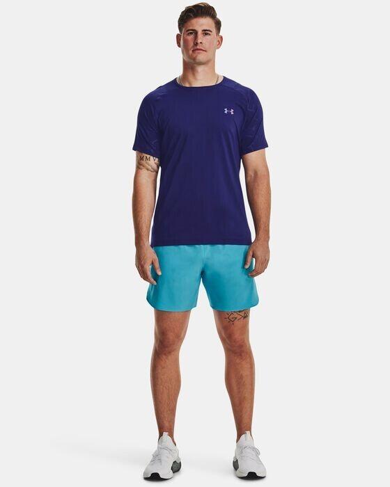 T-shirt training Under Armour UA RUSH Vent 1376790 bleu 5/6