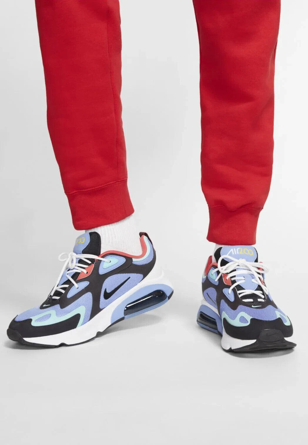 Pantalon Nike Sportswear Club Fleece, Rouge, Hommes 5/6