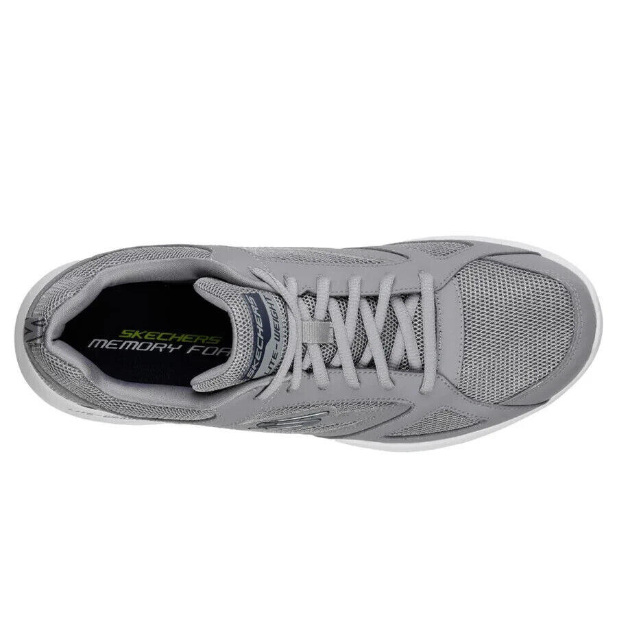 Baskets SKECHERS Dynamight 2.0 Fallford gris cuir/synthétique 6/6