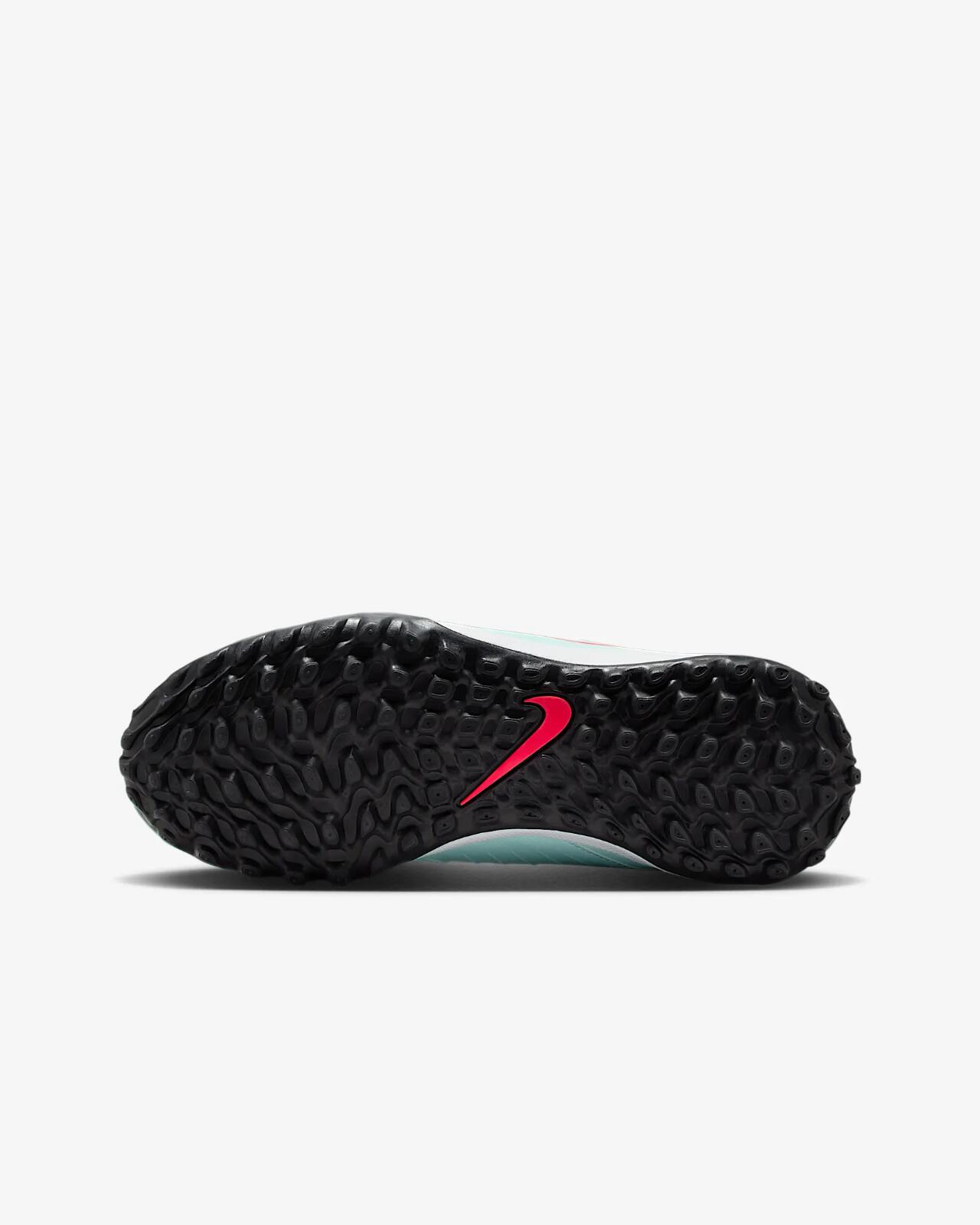 Scarpe da calcio junior tf - erba sintetica nike azzurro 6/6