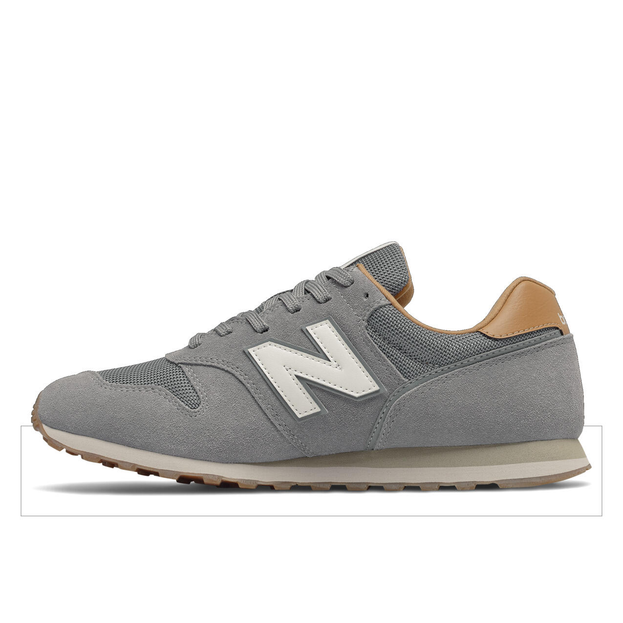 Baskets New Balance ML373WP2 daim Grey Tan 2/7