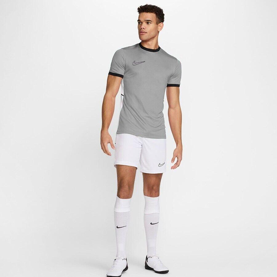 T-shirt training Nike Academy 25 Dri‑FIT gris polyester recyclé 5/5