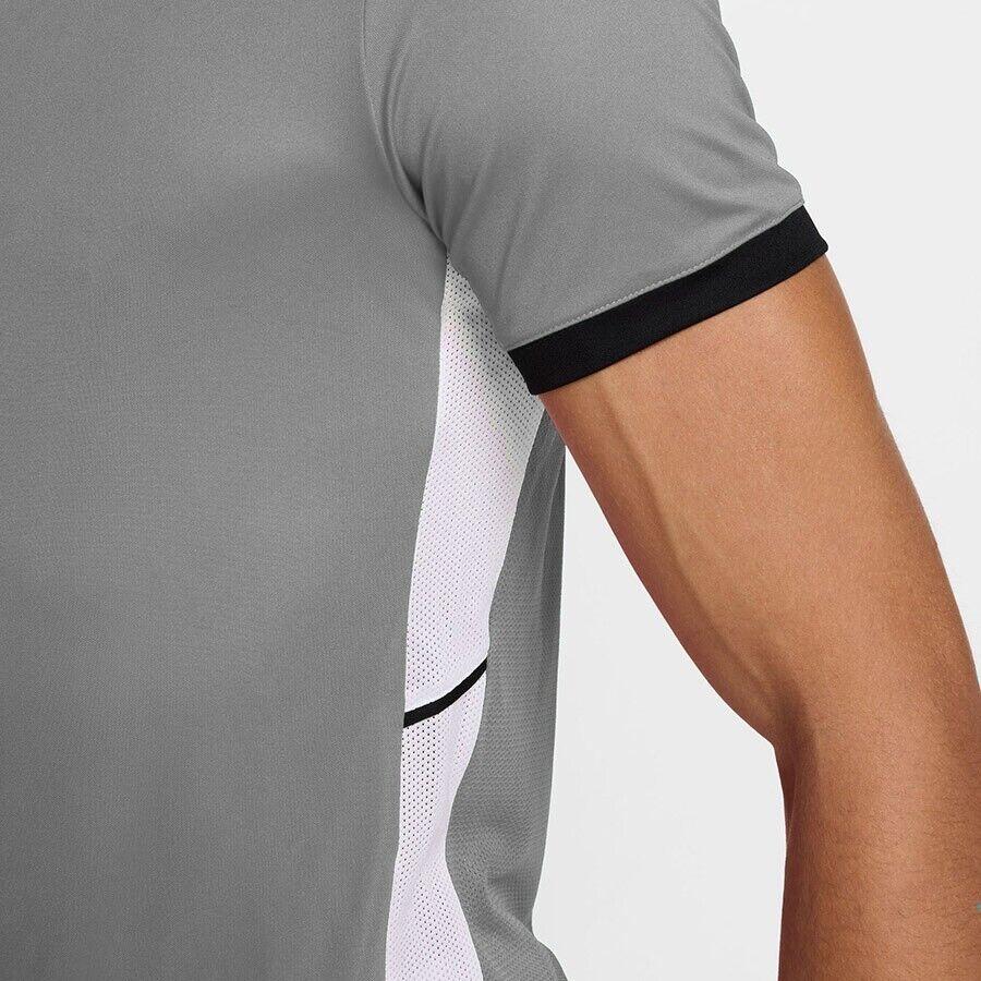 T-shirt training Nike Academy 25 Dri‑FIT gris polyester recyclé 4/5