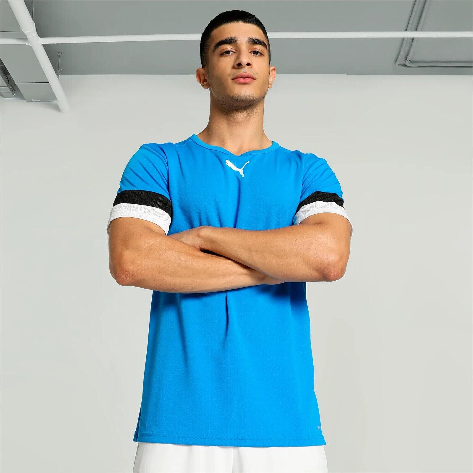 Maglia da calcio PUMA TeamRISE blu DryCELL 3/7