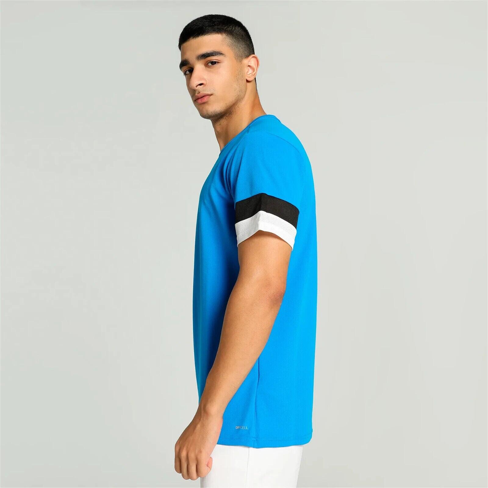 Maglia da calcio PUMA TeamRISE blu DryCELL 4/7